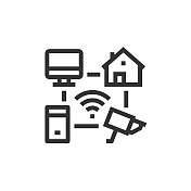 物联网线图标 物联网线图标