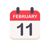 2月11日-日历图标