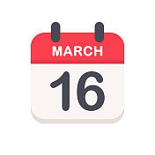 3月16日-日历图标