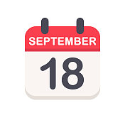 9月18日-日历图标