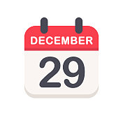 12月29日-日历图标