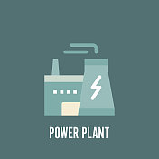 发电厂平面图标 发电厂平面图标