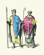 亨利二世，神圣罗马帝国皇帝，法兰克主教，10世纪，中世纪早期时装的历史
