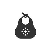 婴儿围嘴图标 婴儿围嘴图标