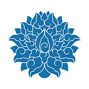 中国传统荷花图案 中国传统荷花图案