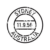 古邮戳邮票图标 古邮戳邮票图标