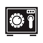 储蓄保险字形图标 储蓄保险字形图标