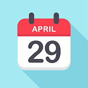 4月29日-日历图标-新年