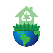 环保的房子 环保的房子