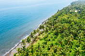 巴厘岛―热带海滩。