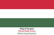 匈牙利国旗(官方RGB颜色，官方规格)