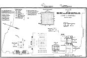 波斯波利斯的宫殿地图