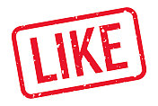 like -印章,印鉴,印章模板。向量股票插图 like -印章,印鉴,印章模板。向量股票插图