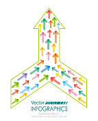 合并箭头图 合并箭头图