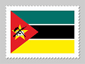 莫桑比克国旗邮票