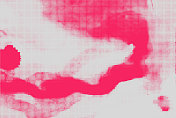 抽象红色水流动风格半色调图案背景