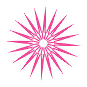 径向对称爆设计元素 径向对称爆设计元素