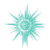 径向对称爆设计元素 径向对称爆设计元素