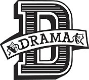 大写字母d与单词戏剧 大写字母d与单词戏剧