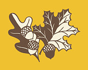 插图的叶子 插图的叶子