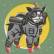 宇航员波士顿梗犬 宇航员波士顿梗犬