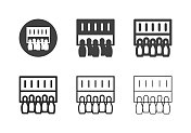 保龄球Pinsetter图标-多系列