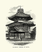 Rokkaku-dō，日本京都六面寺