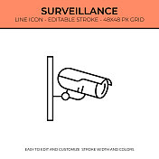 监控单线图标 监控单线图标