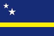 库拉索岛加勒比国旗