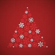 圣诞雪树背景 圣诞雪树背景