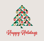 节日快乐，圣诞树