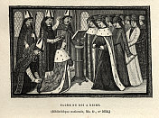 法国国王在兰斯的加冕礼，法国历史上的Nedieval