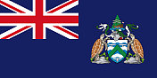 阿森松岛国旗