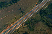 巴西农村地区的高速公路