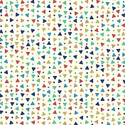 复古风格的圆形三角形和圆点彩色网格图案 复古风格的圆形三角形和圆点彩色网格图案