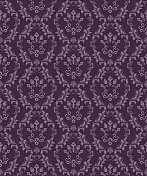 紫色维多利亚花缎豪华装饰织物图案