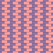 抽象紫粉色3D块图案