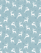 圣诞无缝背景图案 圣诞无缝背景图案