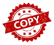 复制-印章，印鉴，印章模板。向量股票插图