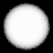 白云，透明的边缘