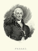彼得・西蒙・帕拉斯，18世纪普鲁士动物学家和植物学家