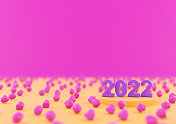 新年2022 3D渲染