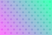 抽象色彩缤纷的枫叶造型设计背景。摘要加拿大概念背景。抽象的背景。矢量图素材图