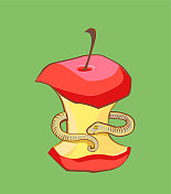 苹果与蠕虫