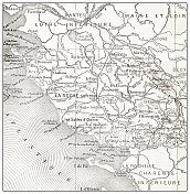 法国古地图Vendée (département)
