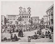 西班牙圣多明各穆尔西亚广场 1898