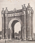 1898年巴塞罗那凯旋门