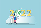 女性白领将从2022年开始她们的旅程。