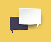 语言泡泡和思想泡泡