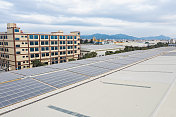 屋顶太阳能电池板